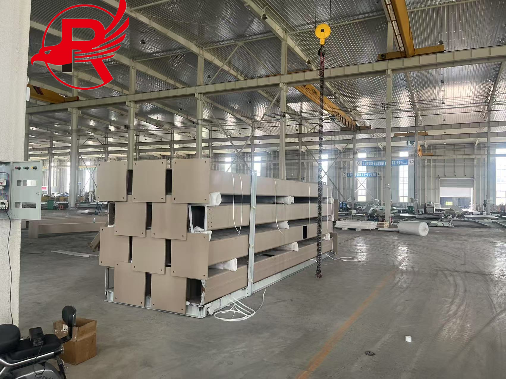 Electrostatic hmoov txheej rau steel qauv (3)