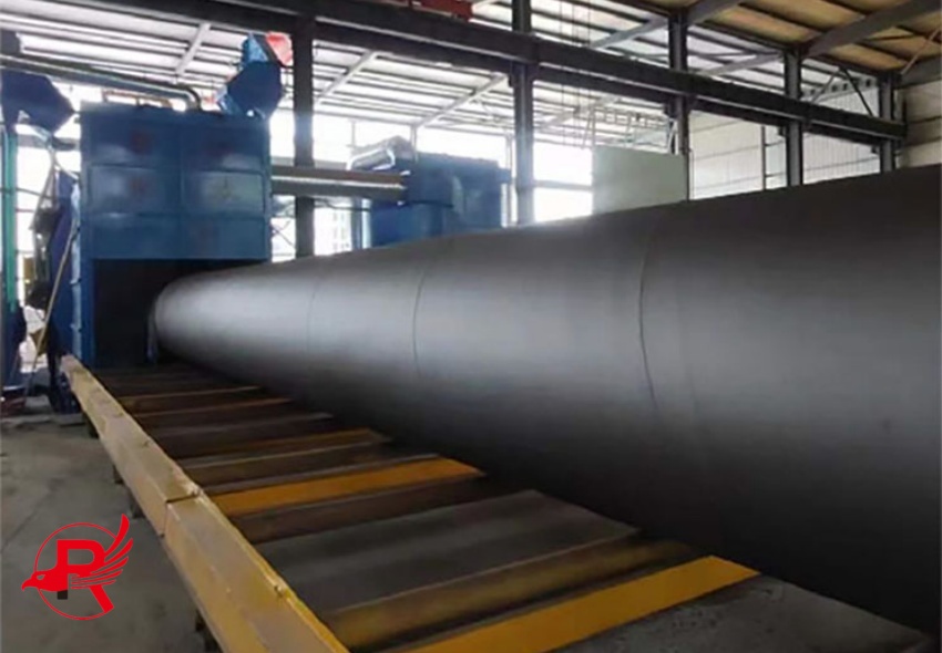 Ditémbak Blasting pipa baja