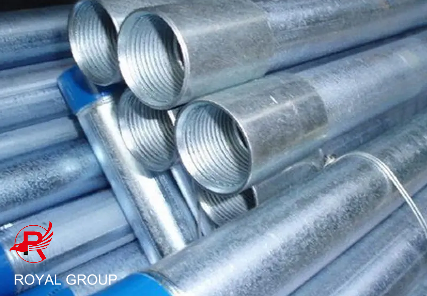 The significant advantages of galvanized steel pipe in construction engineering and the excellent service of Royal Group
