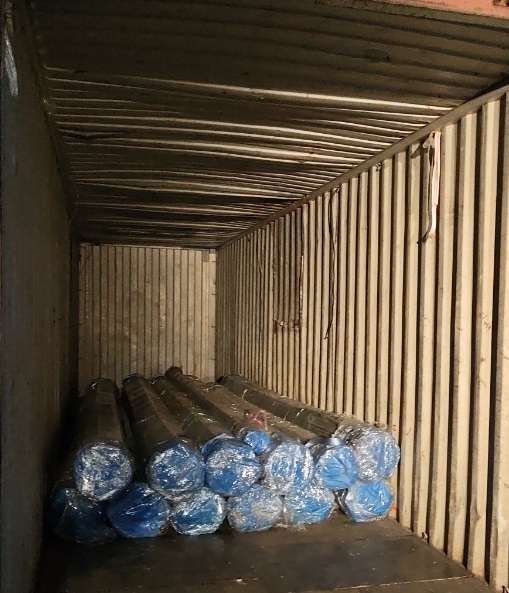 pangiriman pipe minyak hideung