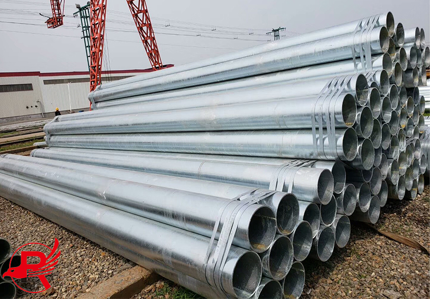 tubo de aço galvanizado - grupo de aço real