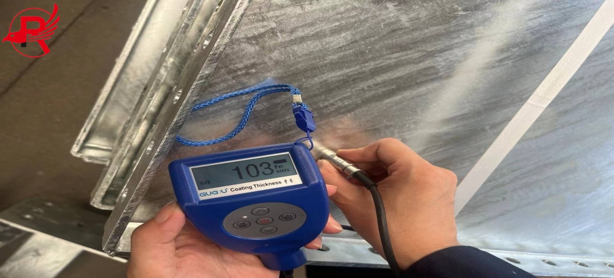 galvanized surface steel structure royal steel group_