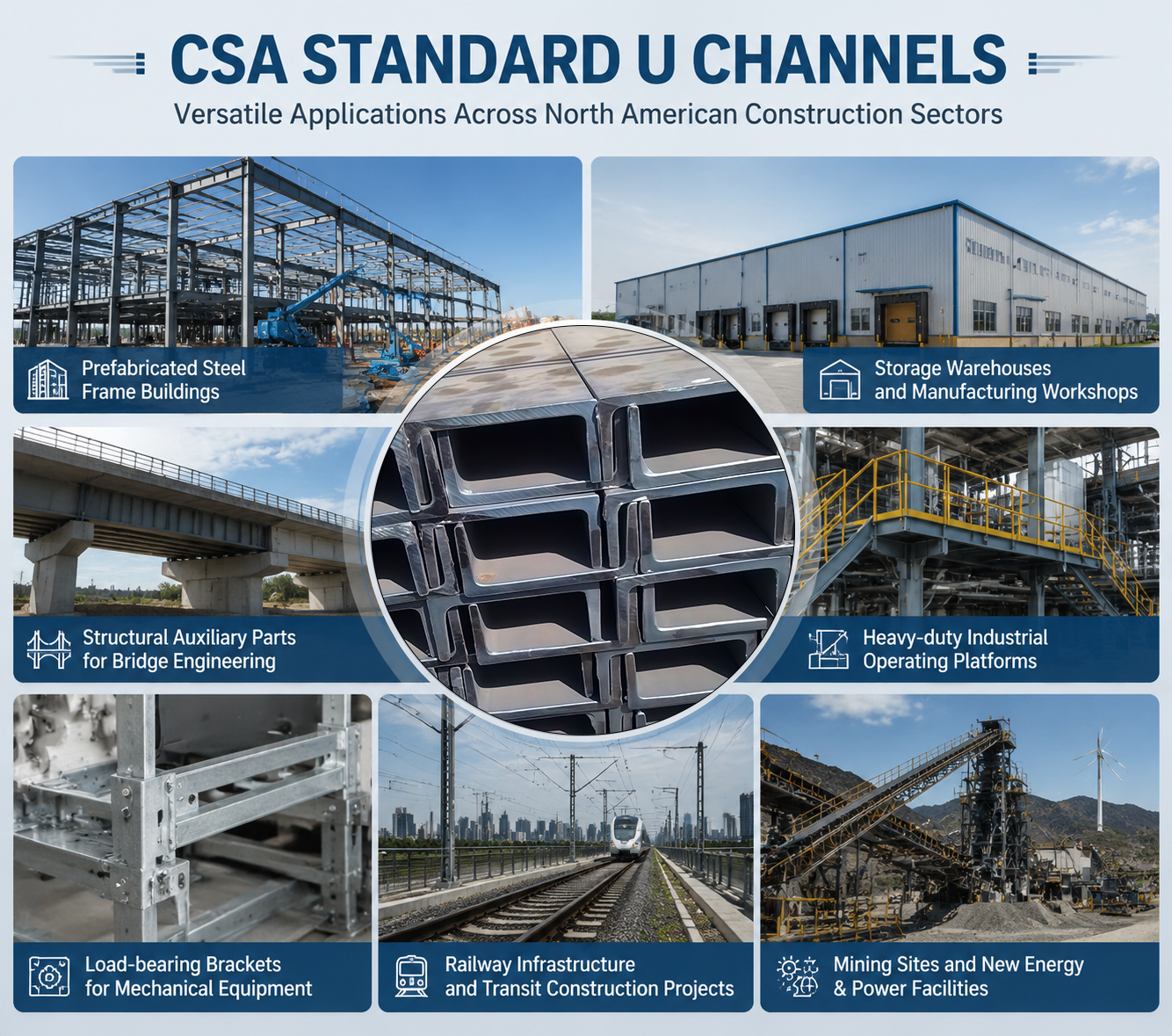 CSA U channel APPLICATION