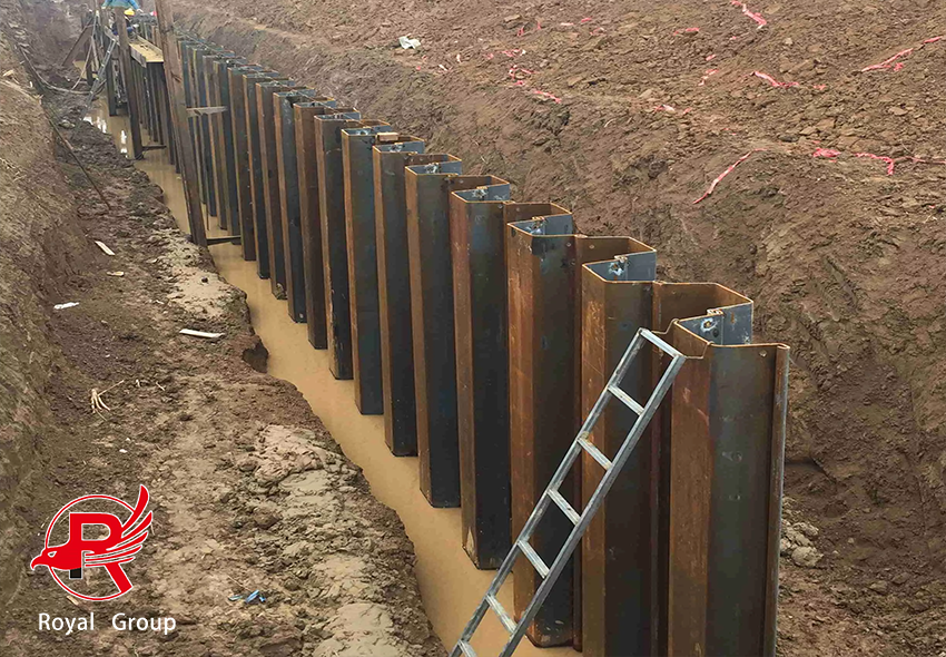 Cost-effective Solutions Low Price U Type Hot Rolled Type 2 Steel Sheet Piles for Permanent Structural Construction