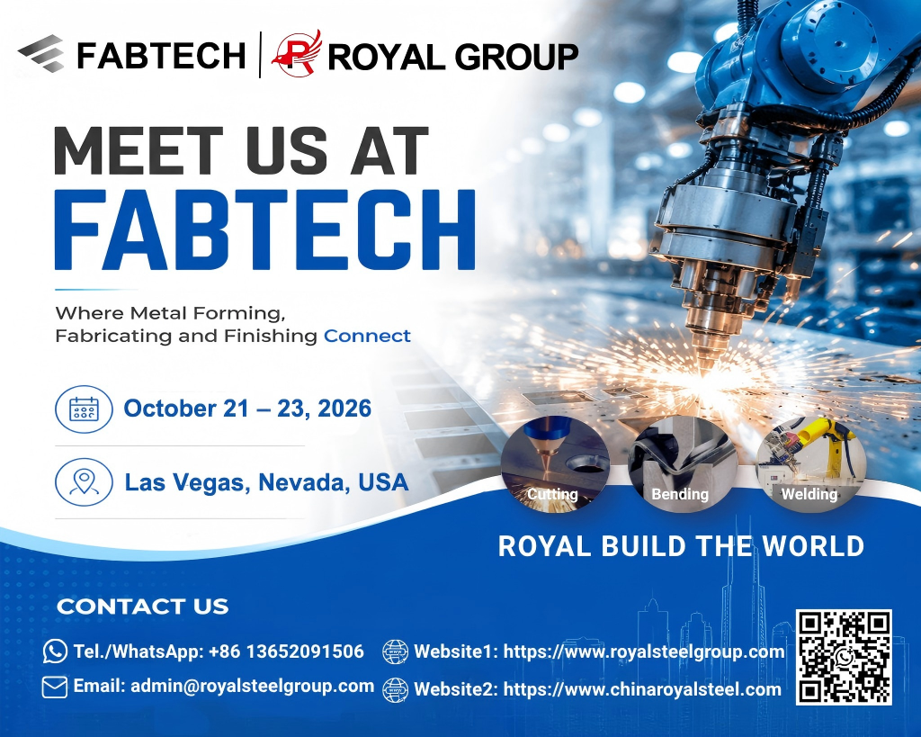 Royal Steel Group at FABTECH 2026 in Las Vegas