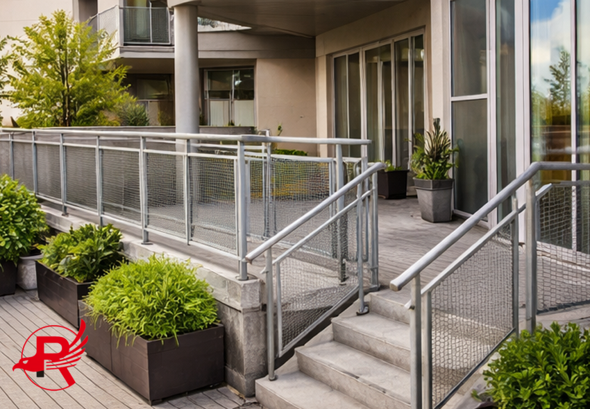 STEEL STAIR HANDRAIL APPLICATION (1)