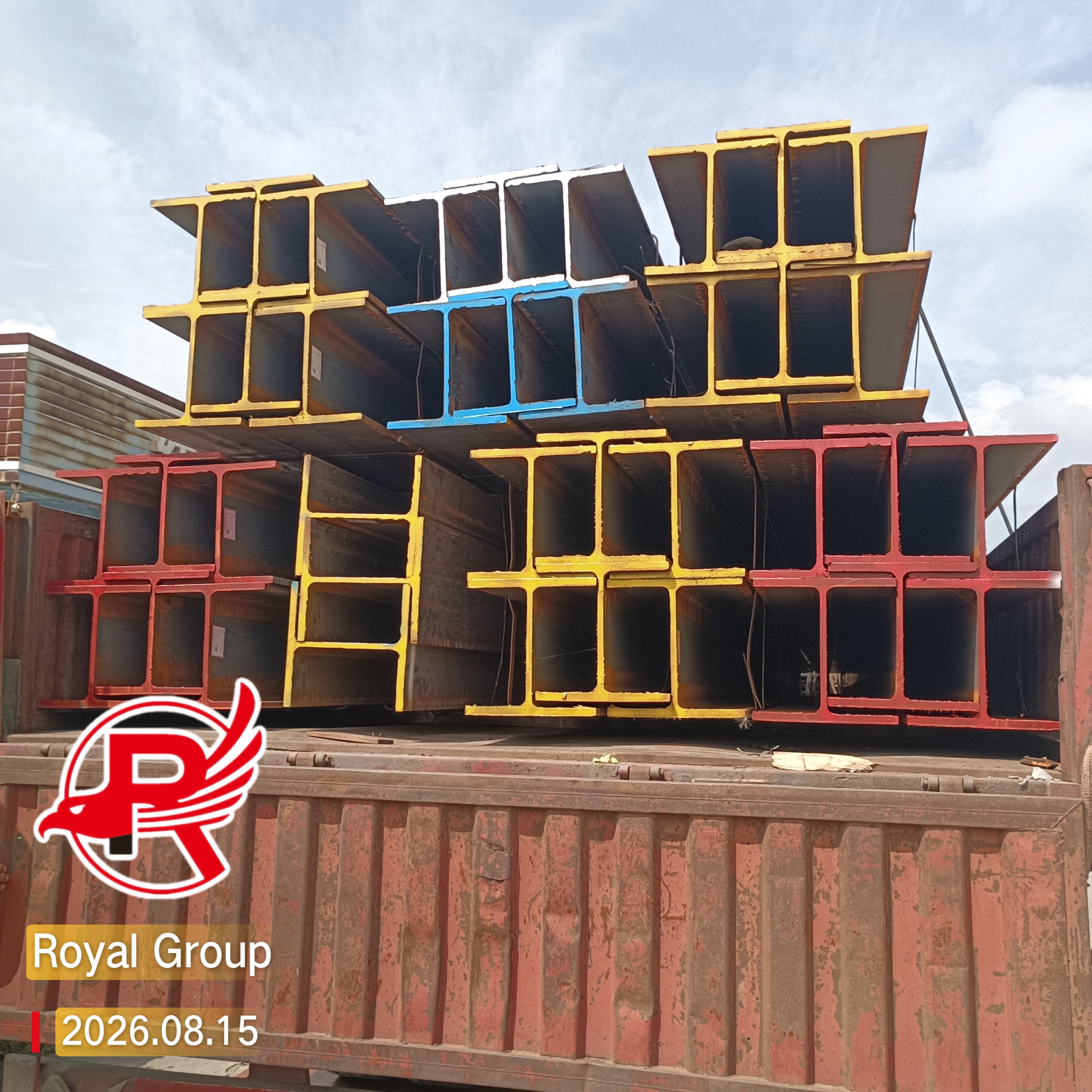 Steel beam Project in Royal Steel Group (3)