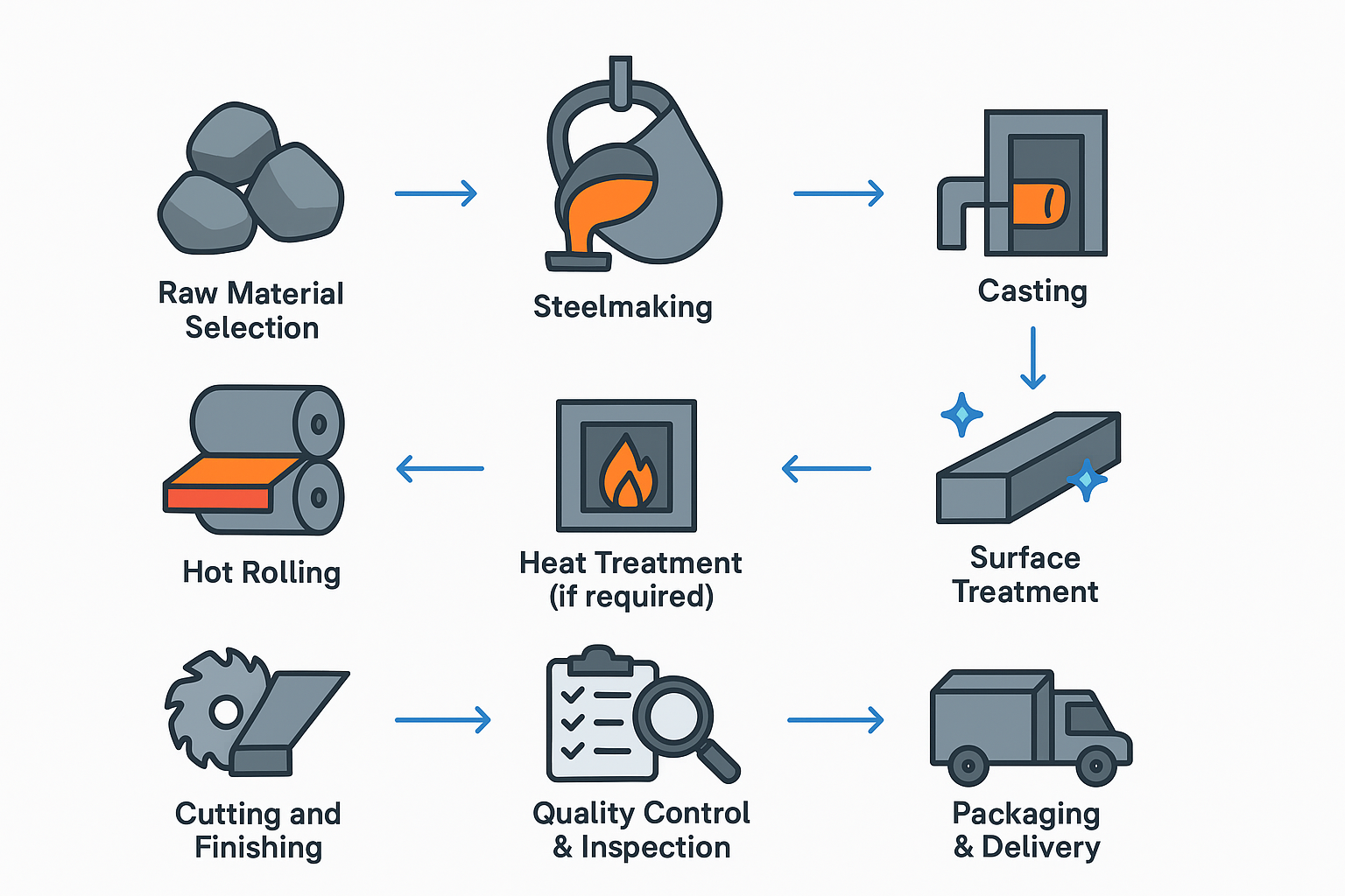 astm a709 steel plate production line