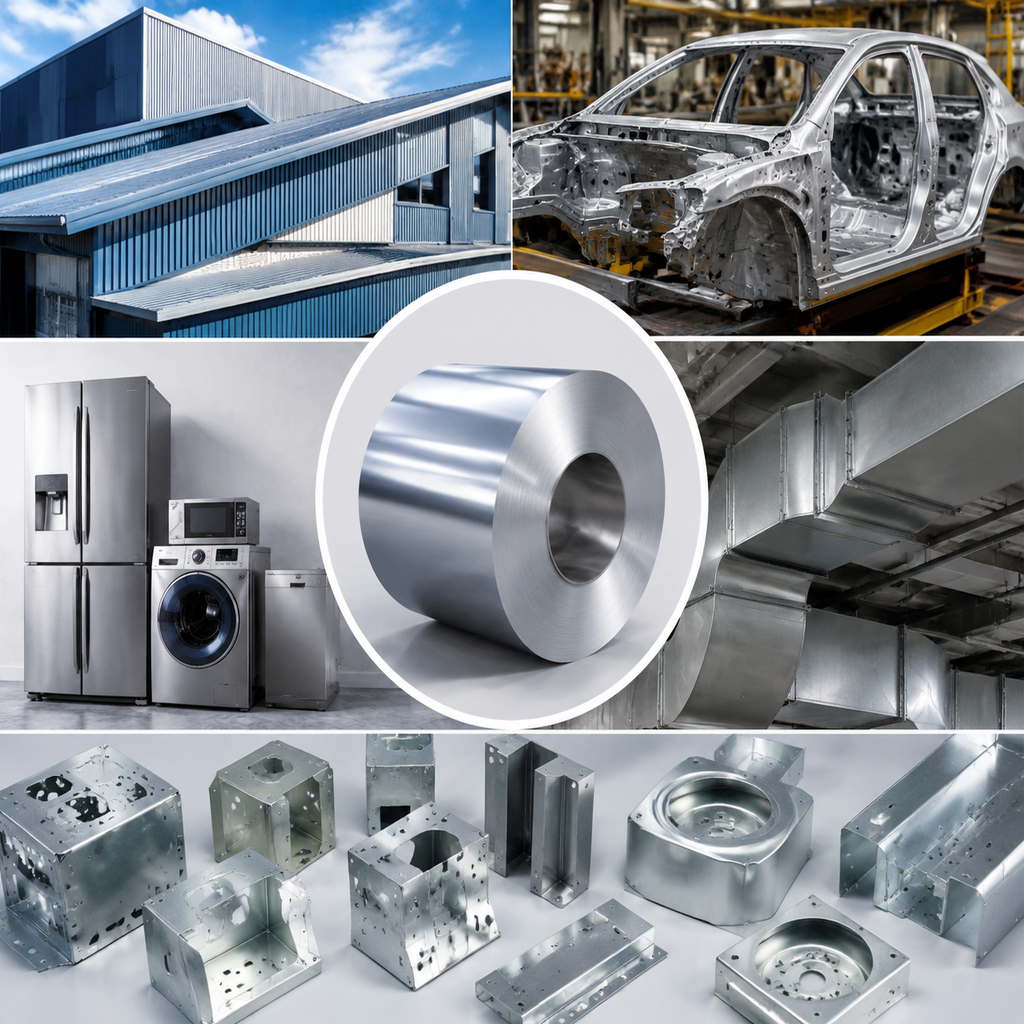galvanized steel coil application 1 - royalsteelgroup