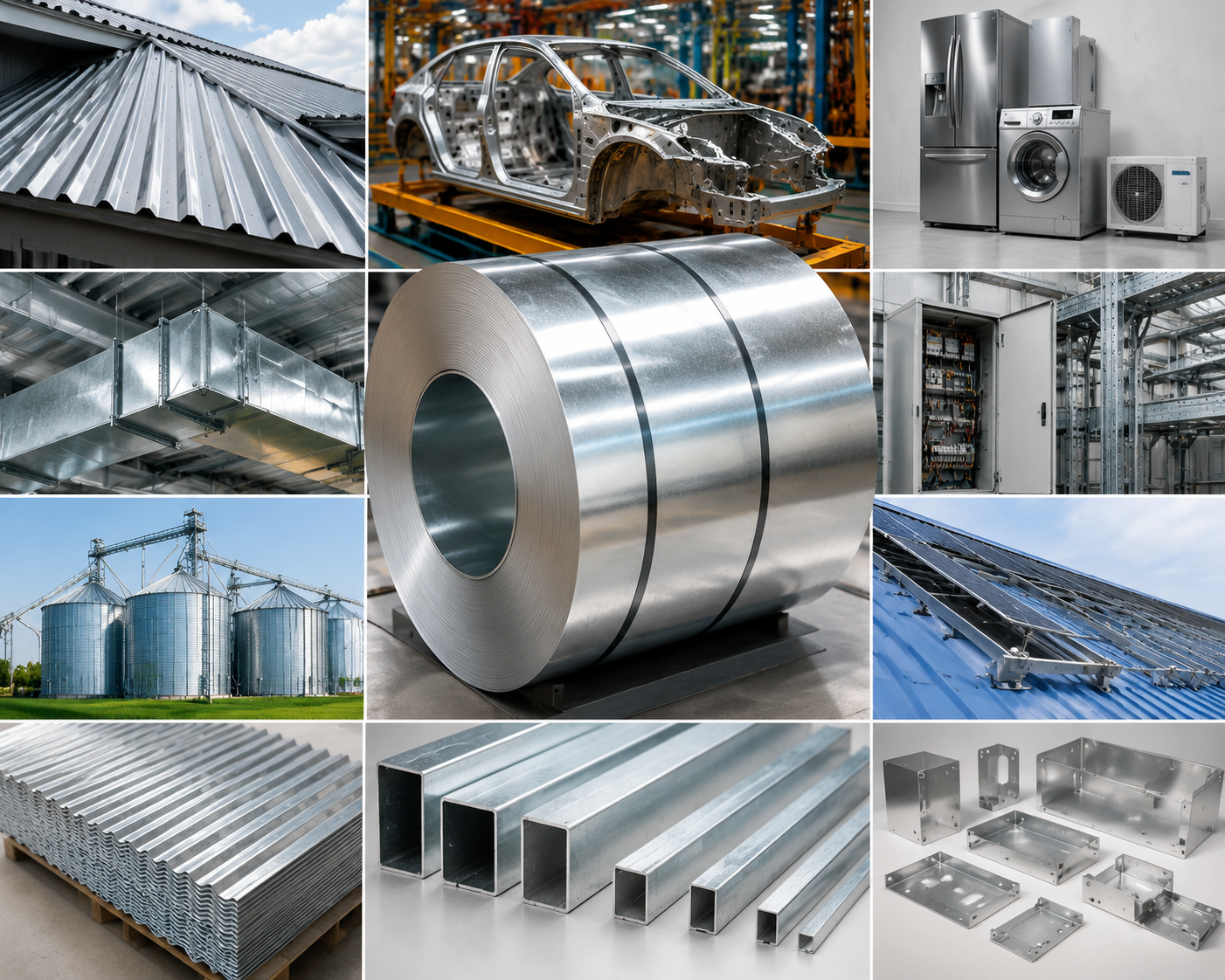galvanized steel coil application - royalsteelgroup