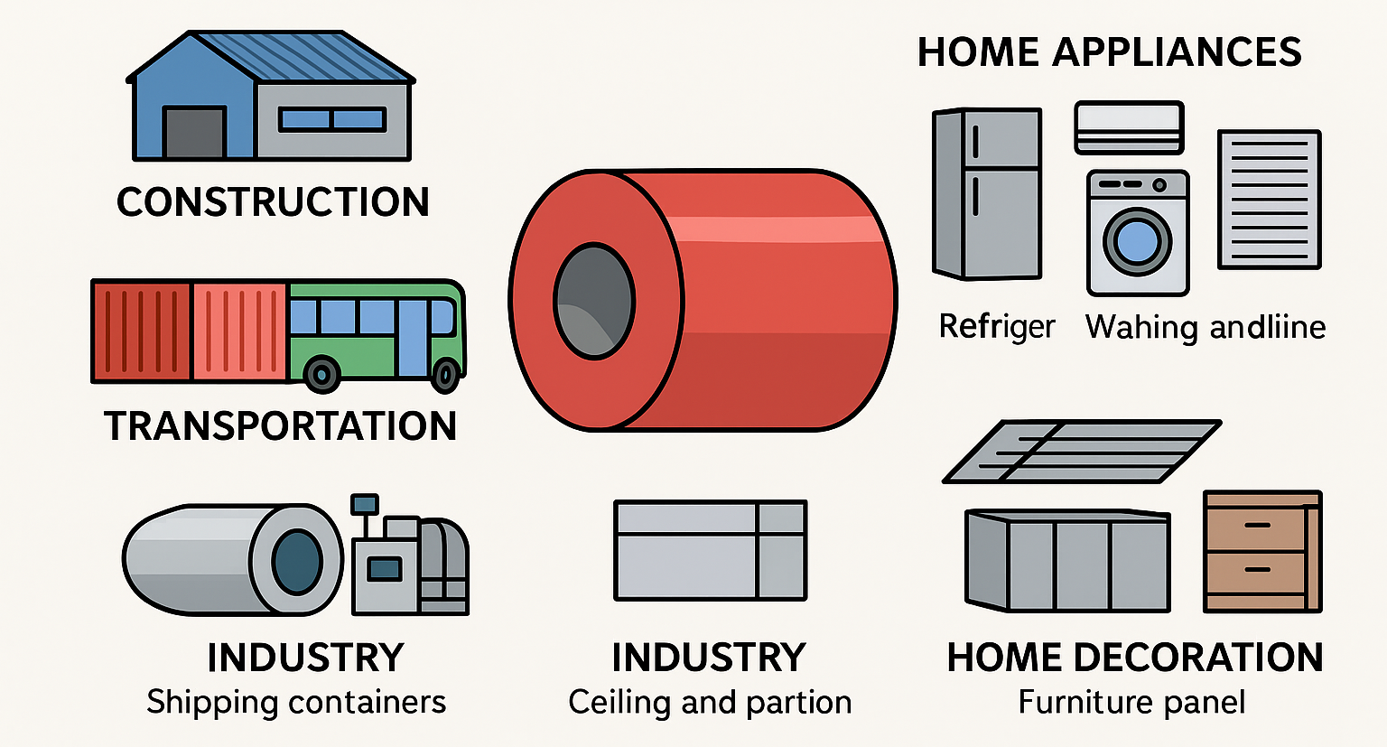 ppgi coil application