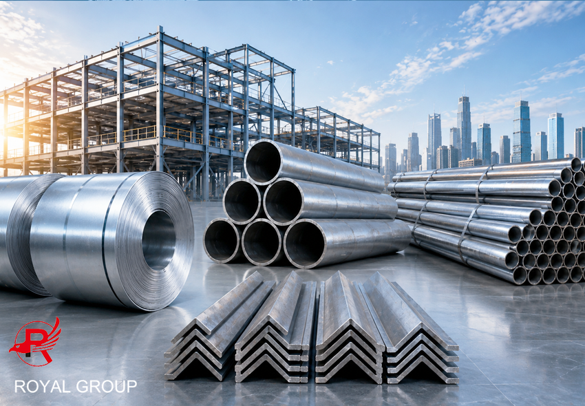 royal steel group steel beam steel structure
