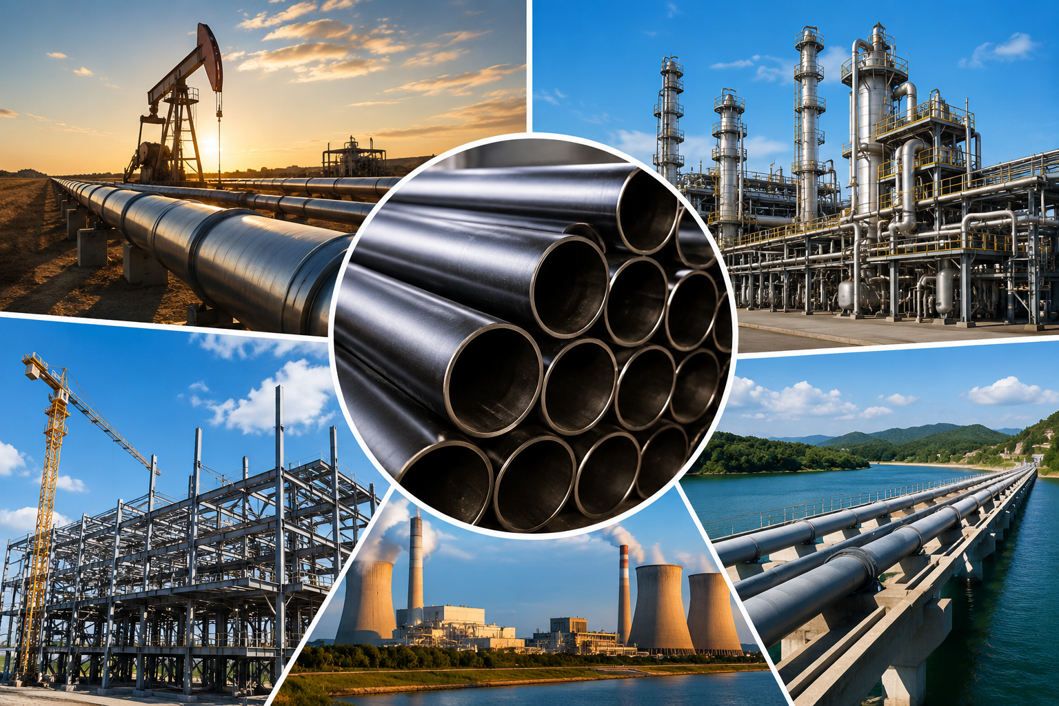 seamless steel pipe application