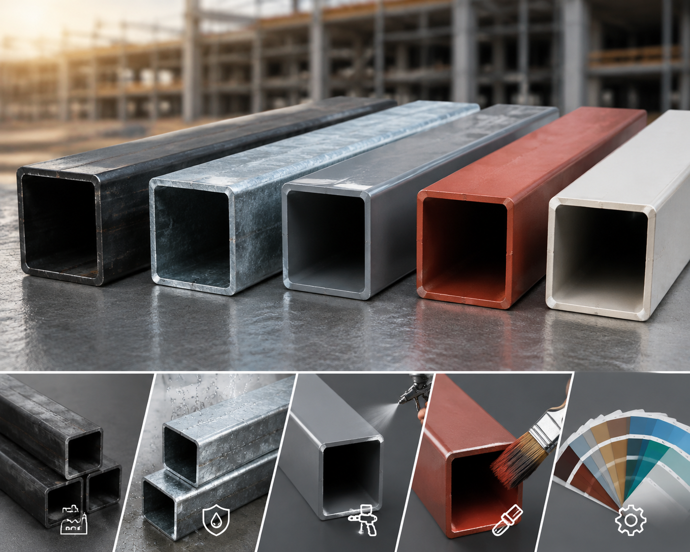 square tube surface