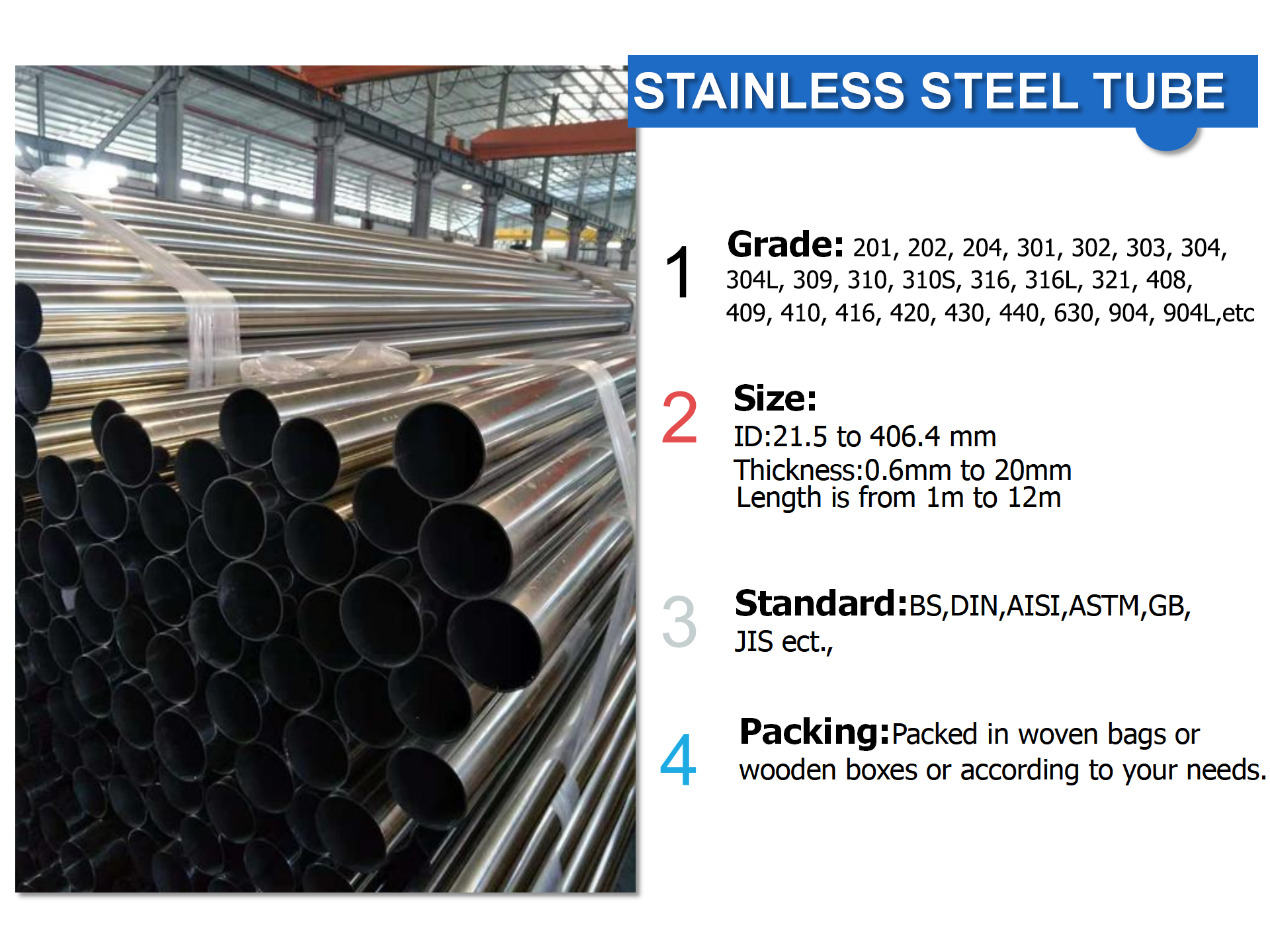Wholesale ASTM API 304 A106 A36 Stainless Steel Seamless Steel Pipe ...
