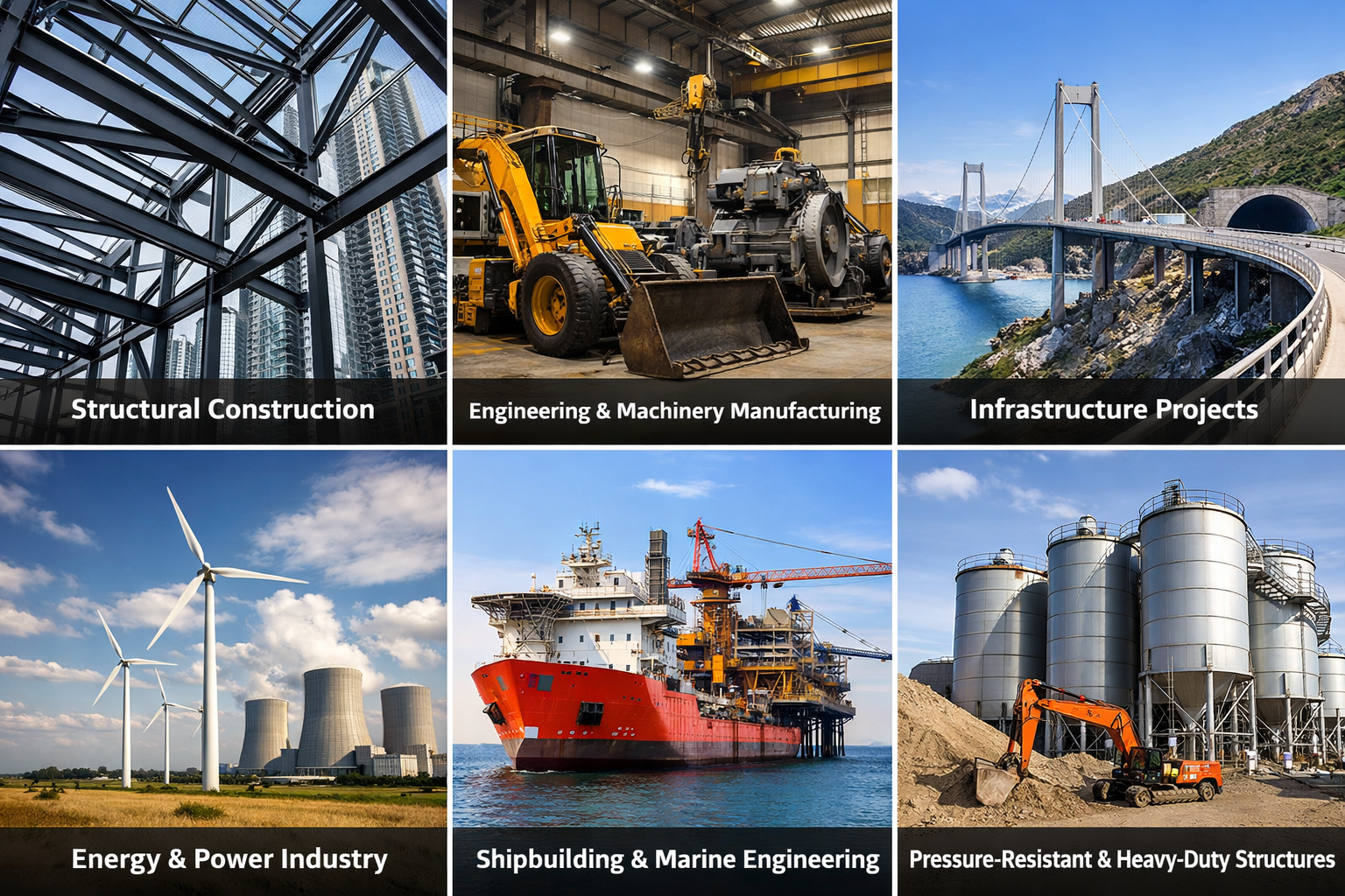 steel plate application