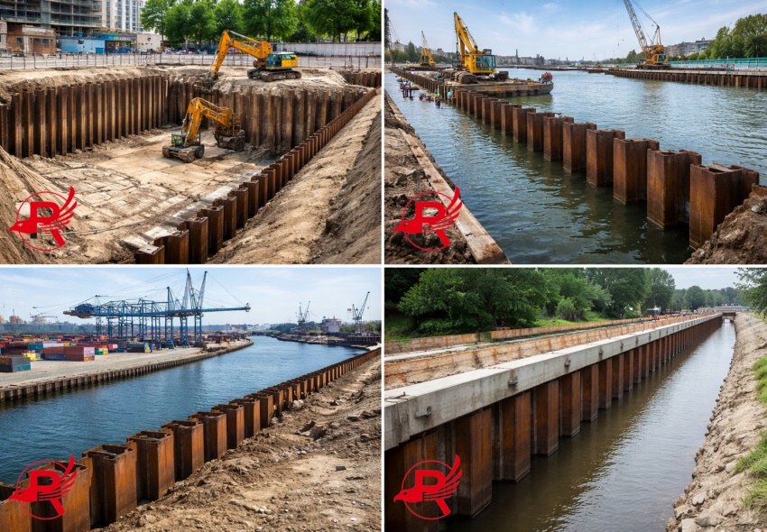 steel sheet piles Core Applications ROYAL STEEL GROUP (1)