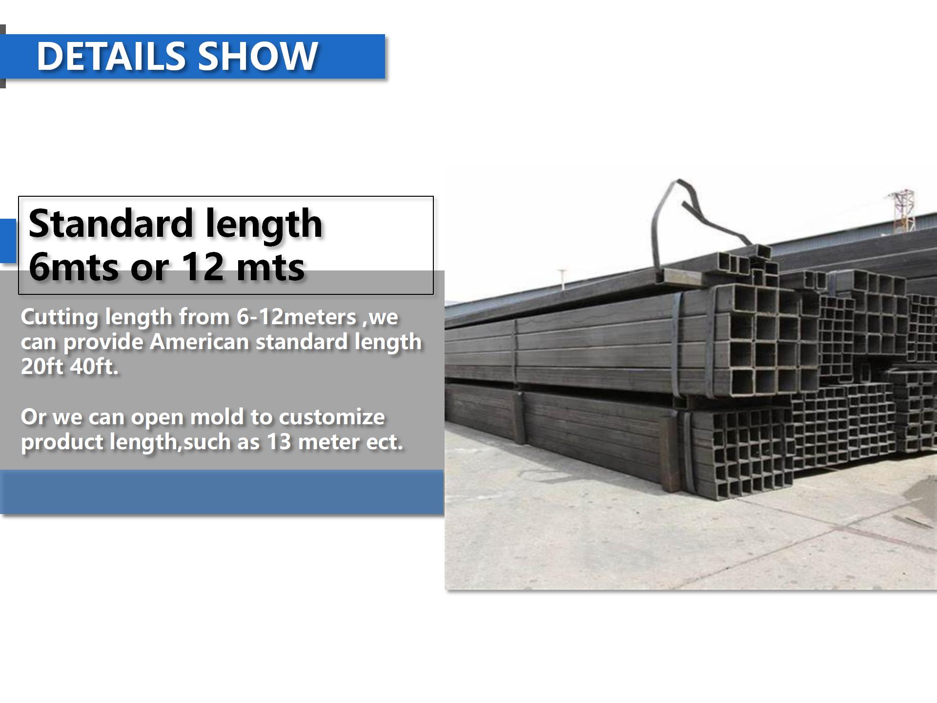 Wholesale EN10219 S235JR Rectangular Tube And Hollow Section ...