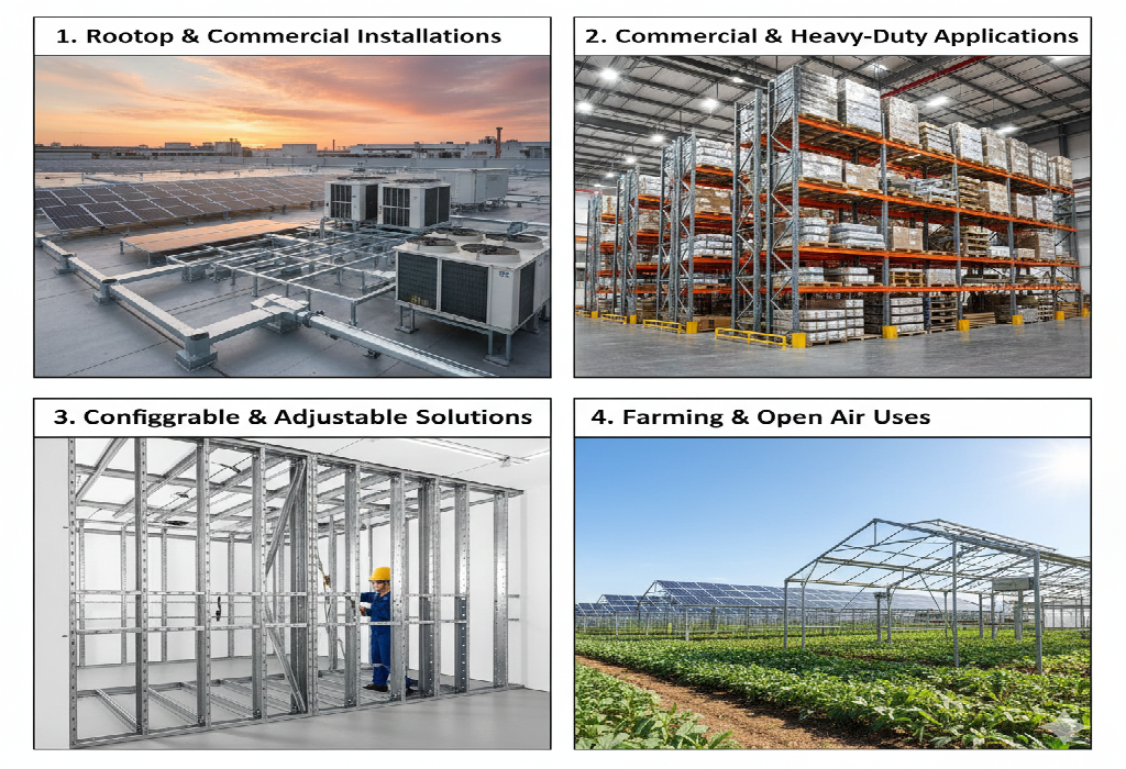 strut c channel application royal steel group