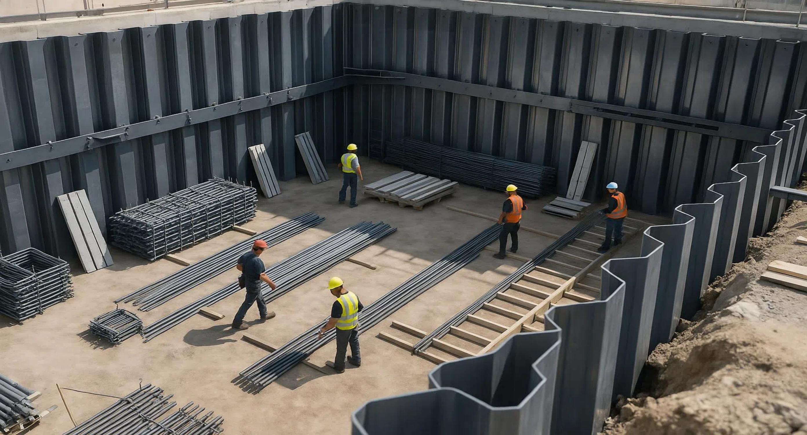 z steel sheet pile application (2)